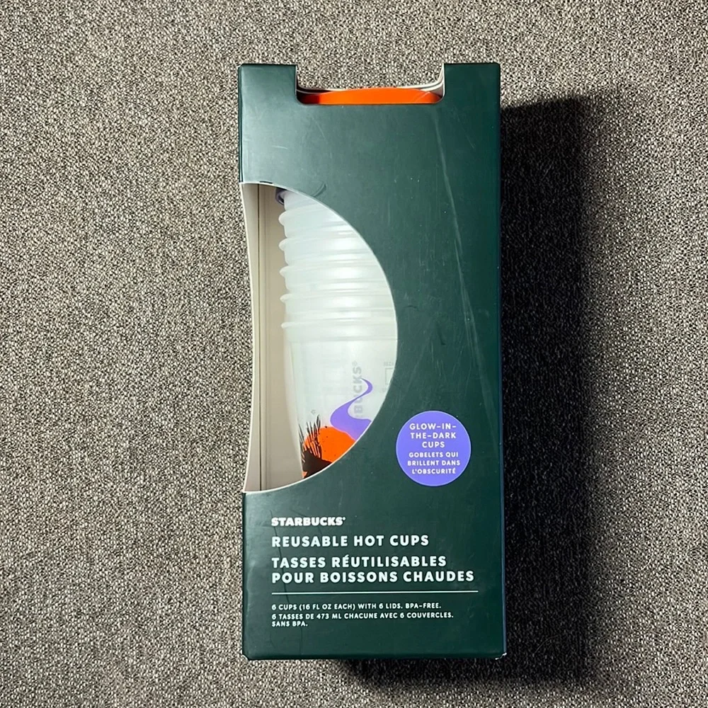 Starbucks 2022 Halloween reusable cups. NIB Spooky Fall trick treat Summerween